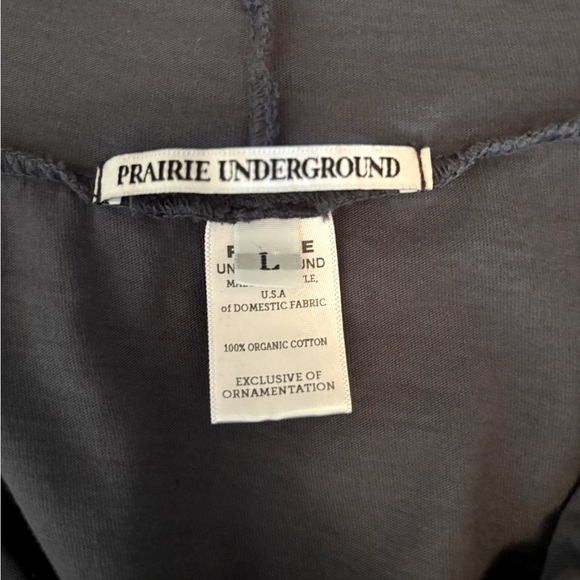 'Prairie Underground' Gray Midi Dress - Picture 5 of 6